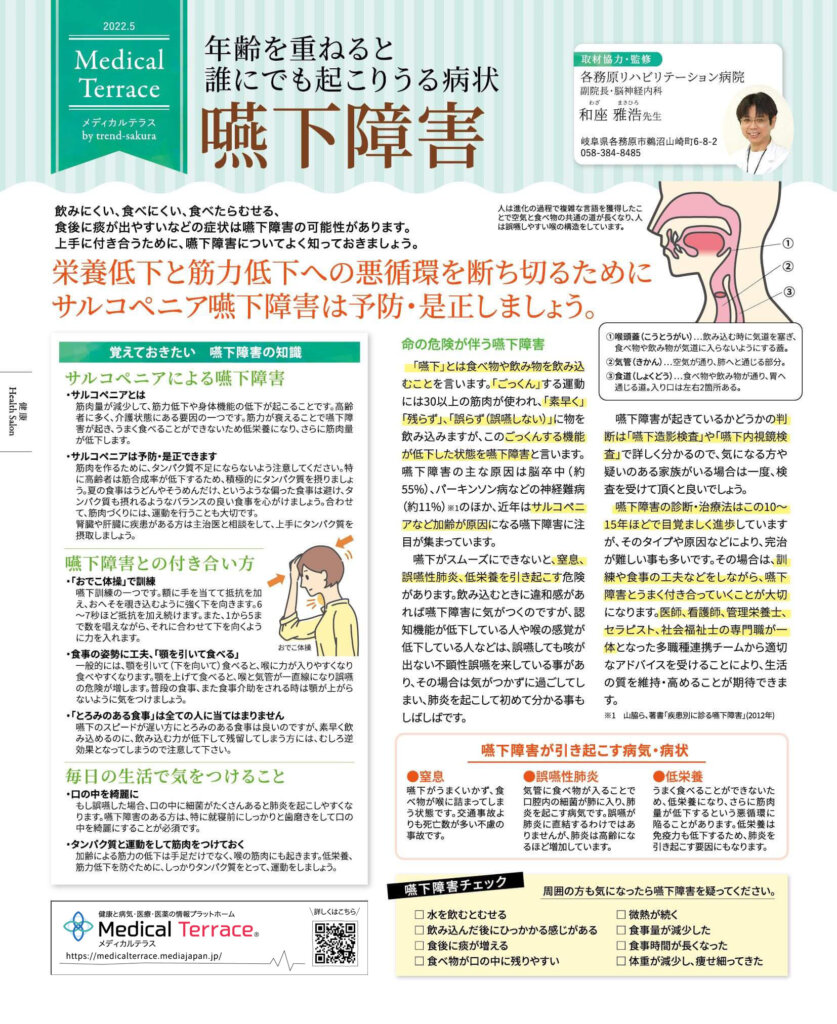 嚥下障害 誌面記事